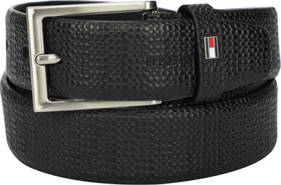 

Tommy Hilfiger Men Black Genuine Leather Belt