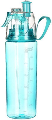

SAPARA GYM SPRAY EXERCISE AND FITNESS FOR FRESHNESS AND COOLNESS WATER BOTTLE 600ML 600 ml Sipper(Pack of 1, Blue)