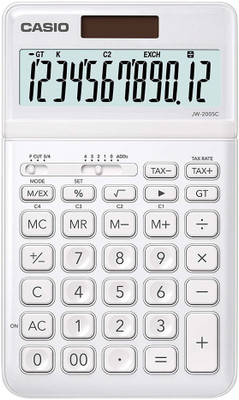 

Casio JW-200SC-WE Desktop - Std Basic Calculator(12 Digit)