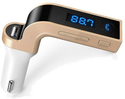 De-TechInn v2.1 Car Bluetooth Device with Audio Receiver(Multicolor)