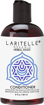 

Laritelle Organic Travel Size Conditioner 2 Oz | Hair Loss Prevention Anti-Breakage Split Ends Treatment(59.15 ml)