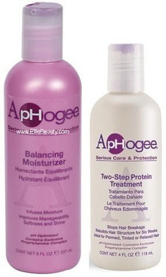 

Aphogee Serious Hair Care Double Bundle Balancing Moisturizer And Twostep Protein Treatment.(118 ml)