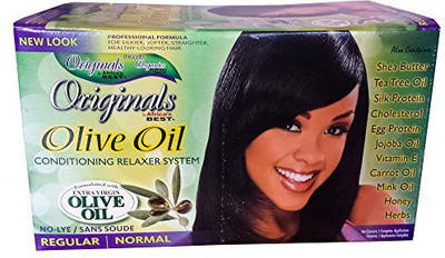 

Africas Best Originals Olive Oil Conditioning Relaxer System For Women RegularNormal(236 ml)