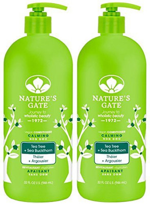 

Nature's Gate Tea Tree Calming Conditioner 32 Fluid Ounce�Pack Of 2(946.35 ml)