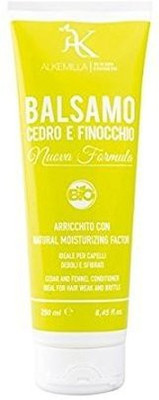 

Yumi Bio Shop Alkemilla - Cedar And Fennel Conditioner For Weak And Damaged Hairs - Made In Italy - Organic - Free From Parabens SlesSls Mineral Oils Gmo Pesticides(250 ml)