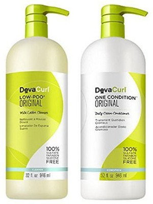 

DevaCurl Low-Poo Original & One Condition Original Duo - 32 Oz(946.35 ml)