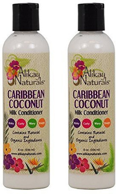 

Alikay Naturals Caribbean Coconut Milk Conditioner 8Oz Pack Of 2(236.59 ml)