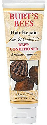 

Burt's Bees Hair Repair Shea And Grapefruit Deep Conditioner Sulfate-Free Conditioner - 5 Ounce Bottle(147.87 ml)
