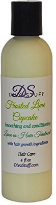 

Diva Stuff Frosted Lime Cupcake Scented Leave In Hair Conditioner With Hair Growth Ingredients All In One(118.29 ml)