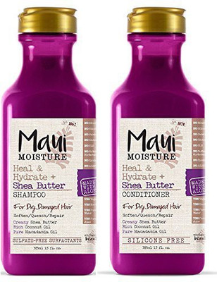 

Maui Moisture Heal & Hydrate + Shea Butter Shampoo & Conditioner(443.6 ml)