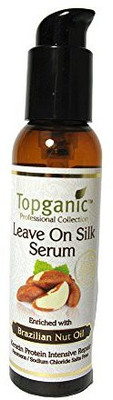 

Topganic Leave On Silk Serum Pump With Brazil Nut Oil 4 Ounce(118.29 ml)