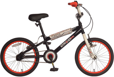 

Hero Droid 18 T Recreation Cycle(Single Speed, Black, White)