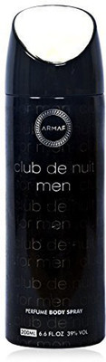 

amarf club the nuit deodrent for men 200ml Body Spray - For Men(200 ml)