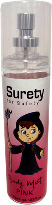 

Surety for Safety pink Body Mist - For Girls(135 ml)