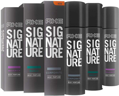 

AXE ROGUE + MAVERICK + CORPORATE (366 ML , PACK OF 3 )) Deodorant Spray - For Men & Women(366 ml, Pack of 3)