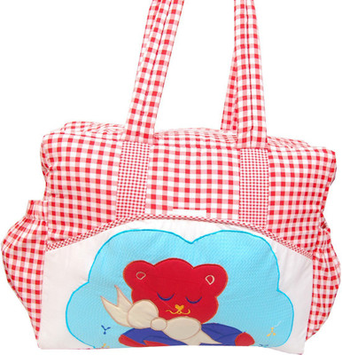 

Gurukripa Dresses Diaper Bag Tote Diaper bag(Red)