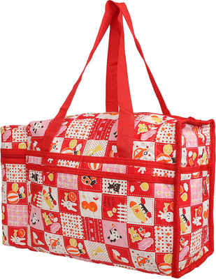 

My New Born Multifunctional new born baby diaper Nappy bag/Diaper Bag/Mother bag with 2 Bottle holders-Very Useful for Mothers Nursery Bag(Red)