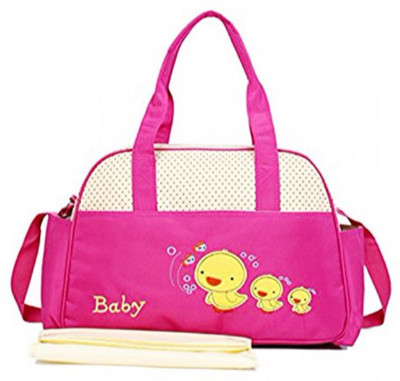 

Guru Kripa Baby Products ™ Presents New Born Baby Multypurpose Mother Bag With Holder Diapper Changing Multi Comprtment For Baby Care And Maternity Handbag Diaper Nappy Mama Shoulder Bag Diaper Bag For Baby Multipurpose Waterproof Mother Bag Diaper Bag wi