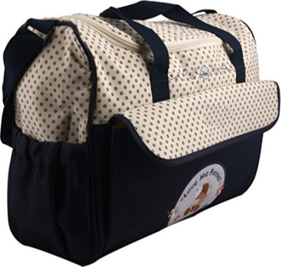 

Guru Kripa Baby Products ™ Presents New Born Baby Multipurpose Mother Bag With Holder Dipper Changing Multi Compartment For Baby Care And Maternity Handbag Diaper Nappy Mama Shoulder Bag Diaper Bag For Baby Multipurpose Waterproof Mother Bag Diaper Bag wi