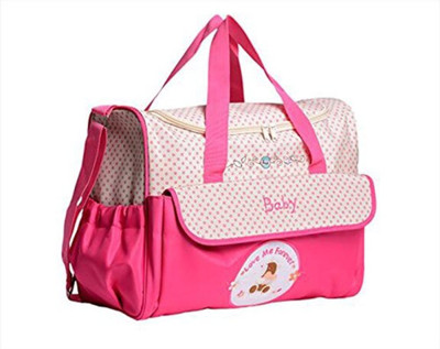 

Guru Kripa Baby Products ™ Presents New Born Baby Multypurpose Mother Bag With Holder Diapper Changing Multi Comprtment For Baby Care And Maternity Handbag Diaper Nappy Mama Shoulder Bag Diaper Bag For Baby Multipurpose Waterproof Mother Bag Diaper Bag wi