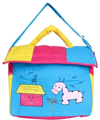 

Guru Kripa Baby Products New Born Baby Multypurpose Mother Bag With Holder Diapper Changing Multi Comprtment For Baby Care And Maternity Handbag Messenger Bag Diaper Nappy Mama Shoulder Bag Diaper Bag For Baby Multipurpose Mother Bag Cotton Fabric (Blue-1