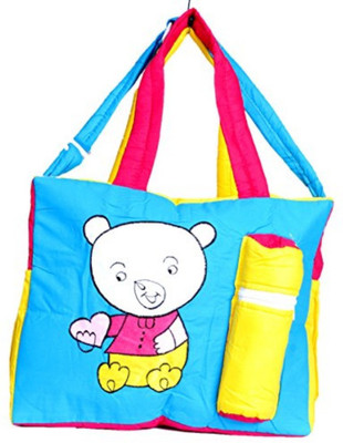 

Guru Kripa Baby Products New Born Baby Multipurpose New Born Baby Mother Bag/Nappy Changing Bag/Diaper Baby Bag(Sky Blue)