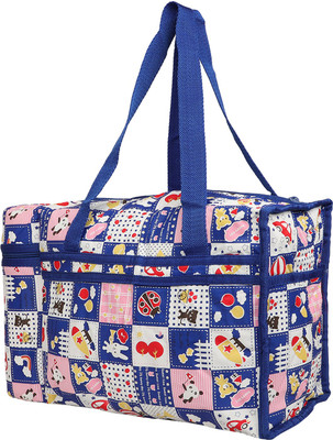 

My New Born Multifunctional new born baby diaper Nappy bag/Diaper Bag/Mother bag with 2 Bottle holders-Very Useful for Mothers Nursery Bag(Blue)