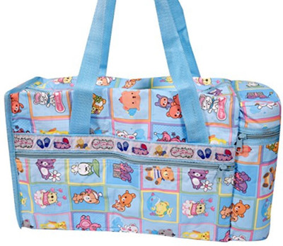 

Guru Kripa Baby Products ™Presents New Born Baby Multipurpose Mother Bag Cum Portable Thermal Warmer Cyan With Holder Dipper Changing Multi Compartment For Baby Care And Maternity Handbag Messenger Bag Diaper Nappy Mama Shoulder Bag Diaper With Warmer Bag