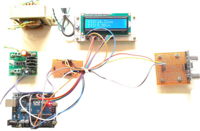 

DPELECTRONICS ULTRASONIC DISTANCE MEASUREMENT Educational Electronic Hobby Kit