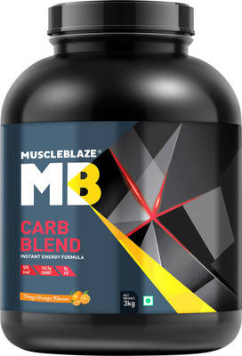 

MuscleBlaze Carb Blend Nutrition Drink(3 kg, Tangy Orange Flavored)
