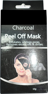 

Platinum Charcoal Peel Off Mask (Exfoliates,Unclogs Pores, Removes excess oils & Dirties) For Woman(10 g)