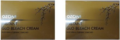 

Ozone Instant Glo Bleach Cream Aloe Vera & Turmeric, 250g (Pack Of 2)(500 g)