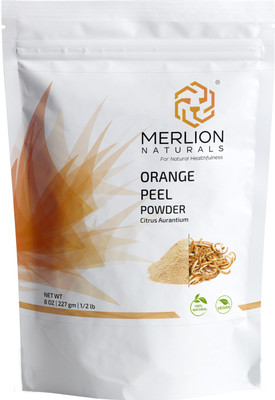 

Merlion Naturals Orange Peel (Citrus Aurantium) Powder - 227 g / 8 OZ / 1/2 lb | All Natural | Vegan | Non GMO |(227 g)