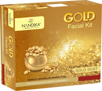 

Nandika Beauty GOLD FACIAL KIT 310 g(Set of 5)