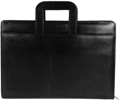 

ZesTale Premium leatherette RIng Document folder (with 20 leafs)(Set Of 1, Black)