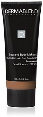 

Dermablend Leg And Body Makeup Foundation With Spf 25 For Medium To High Coverage & All-Day Hydration, Tattoo Cover Up Makeup, 45W Tan Honey, 3.4 Fl. Oz. Foundation(Brown)