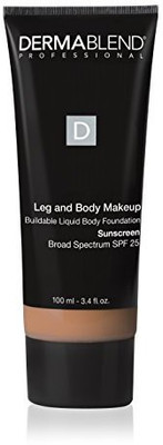 

Dermablend Leg And Body Makeup Foundation With Spf 25 For Medium To High Coverage & All-Day Hydration, Tattoo Cover Up Makeup, 20N Light Natural, 3.4 Fl. Oz. Foundation(Brown)