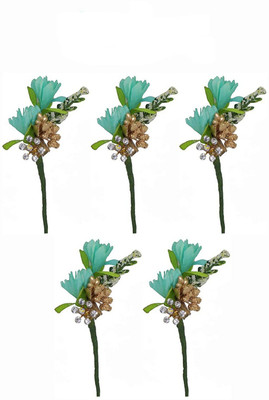 

AASA Hair Pins And Accessories, Hair Pins For Girls, Bridal Hair Accessories, Juda Pins For Bun Decoration Hair Pin, Hair Accessory Set(Green)