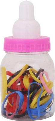 

shiviksha Hair rubber band pack of 1 bottle Rubber Band(Multicolor)