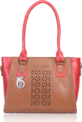 

BELIZZA Shoulder Bag(Brown, Pink)