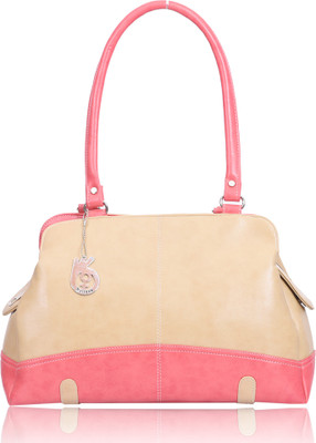 

BELIZZA Shoulder Bag(Beige, Pink)