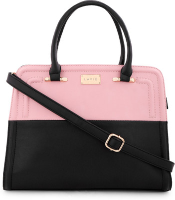 

Lavie Hand-held Bag(Pink, Black), Black;pink