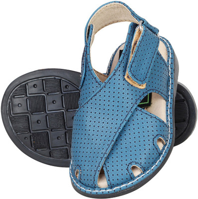 

Buckled Up Boys Velcro Sports Sandals(Blue