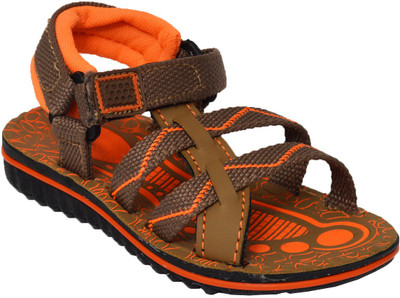 

BUNNIES Boys & Girls Buckle Strappy Sandals(Orange