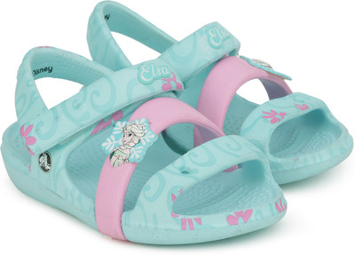 

Crocs Boys & Girls Sling Back Clogs(Blue, Ice blue