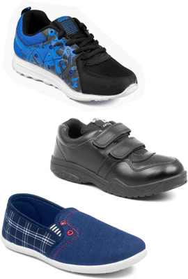 

Asian Boys Lace Running Shoes(Multicolor