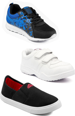 

Asian Boys Lace Running Shoes(Multicolor