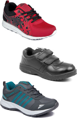 

Asian Boys Lace Running Shoes(Multicolor