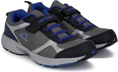 

Power Boys Velcro Running Shoes(Grey