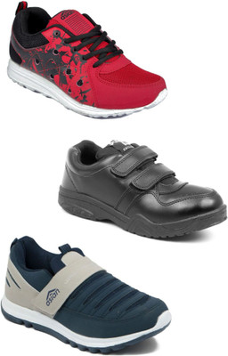 

Asian Boys Lace Running Shoes(Multicolor